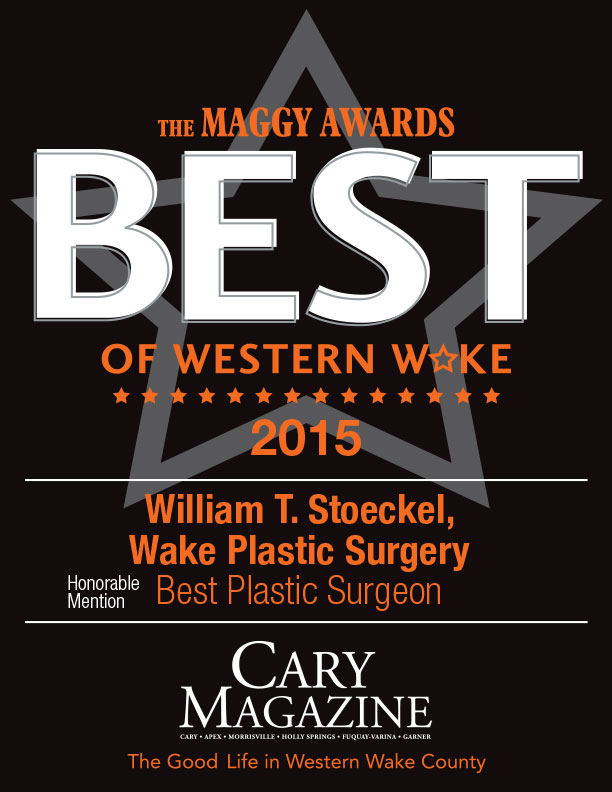 Dr. William T. Stoeckel of Wake Plastic Surgery - Maggy Awards Winner - Best Plastic Surgeon 2015