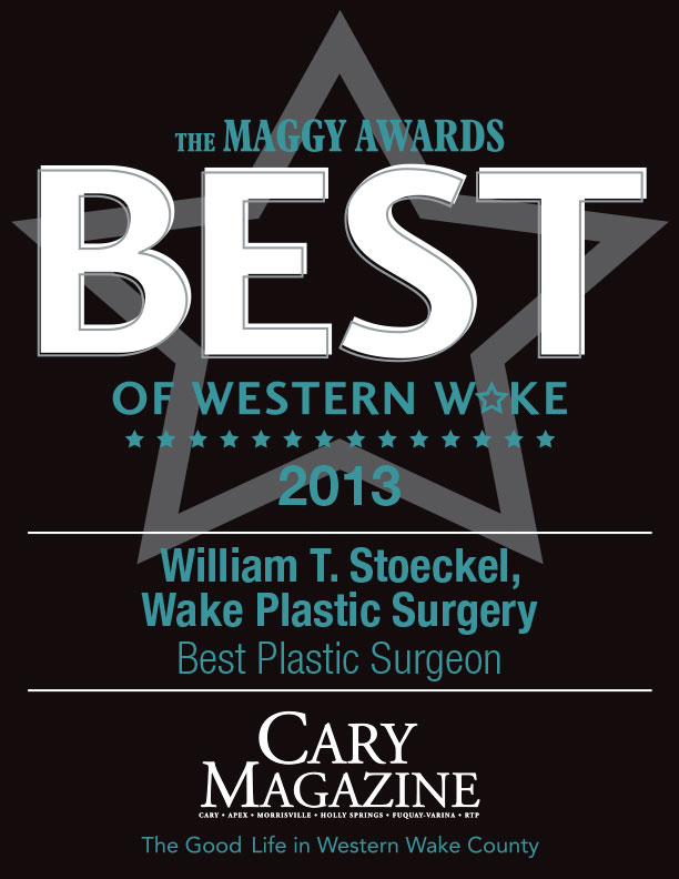 Dr. William T. Stoeckel of Wake Plastic Surgery - Maggy Awards Winner - Best Plastic Surgeon 2013