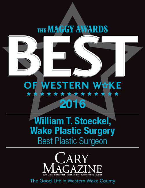 Dr. William T. Stoeckel of Wake Plastic Surgery - Maggy Awards Winner - Best Plastic Surgeon 2016