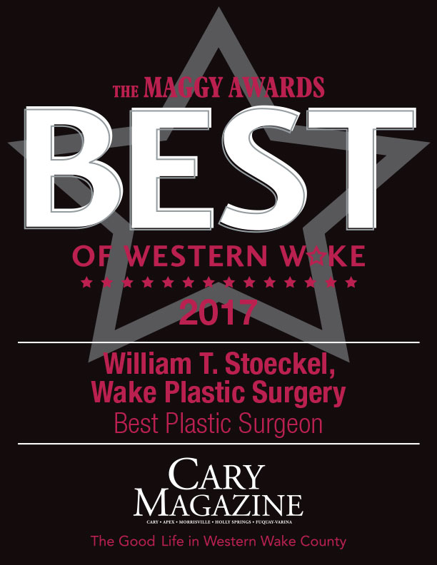 Dr. William T. Stoeckel of Wake Plastic Surgery - Maggy Awards Winner - Best Plastic Surgeon 2017